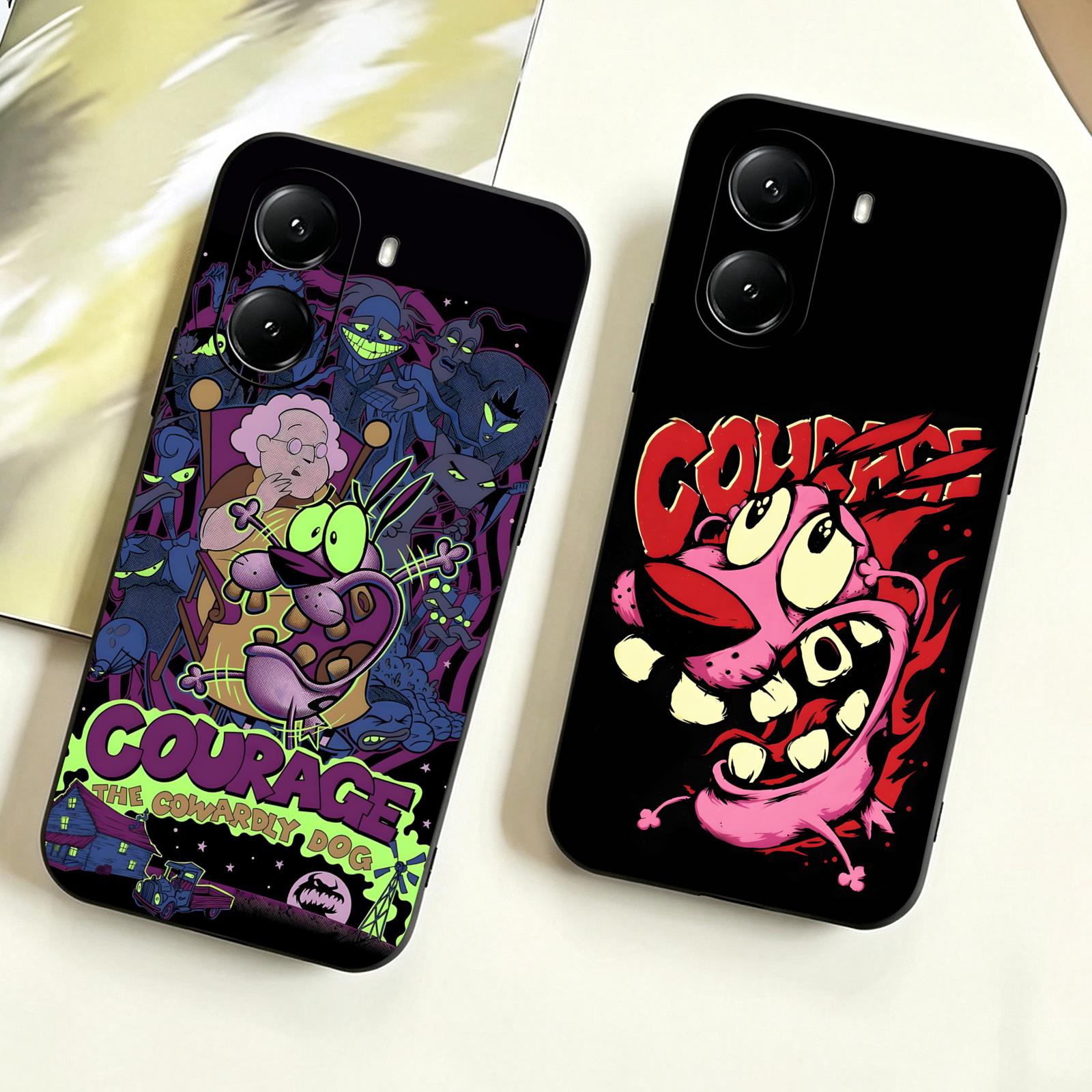 Xiaomi Poco X6 - Courage the C-Cowardly D-DogS Phone Case