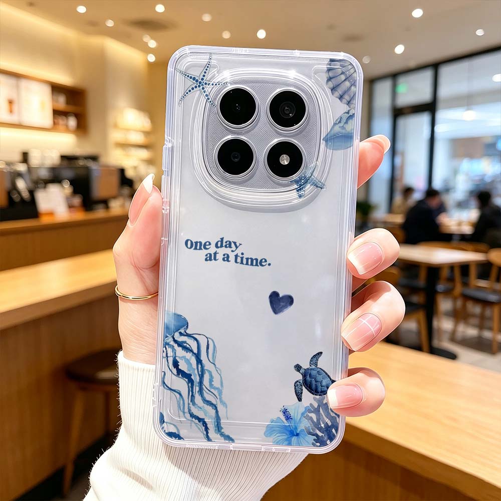 Ocean World Pattern Phone Case - đánh giá và giá Xiaomi Poco X6