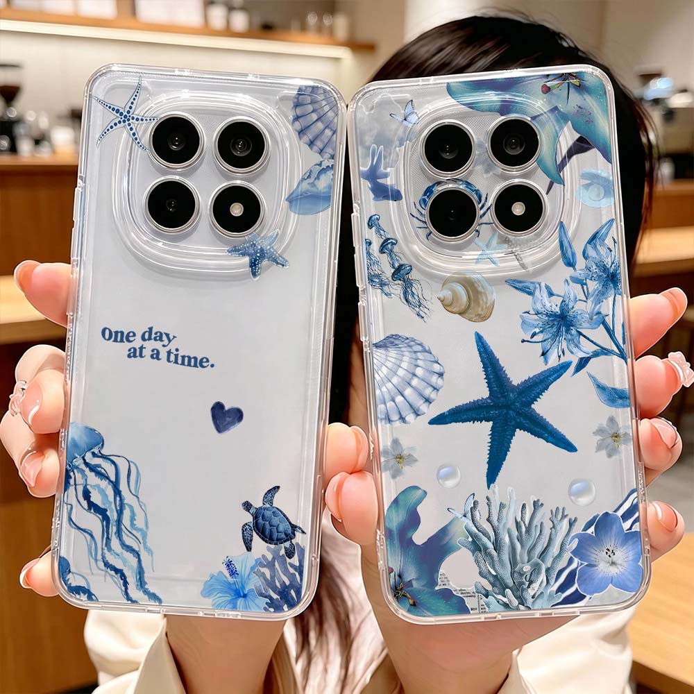 Ocean World Pattern Phone Case - đánh giá và giá Xiaomi Poco X6