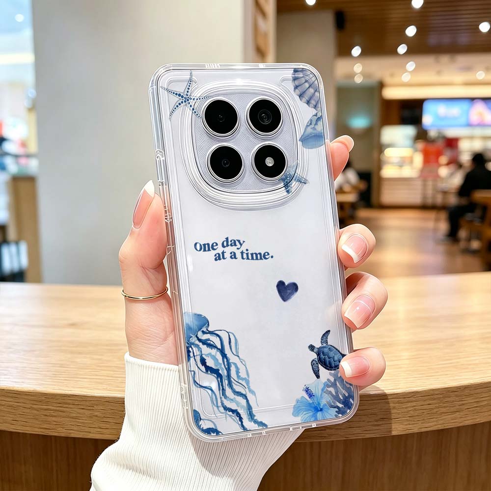 Ocean World Pattern Phone Case - đánh giá và giá Xiaomi Poco X6