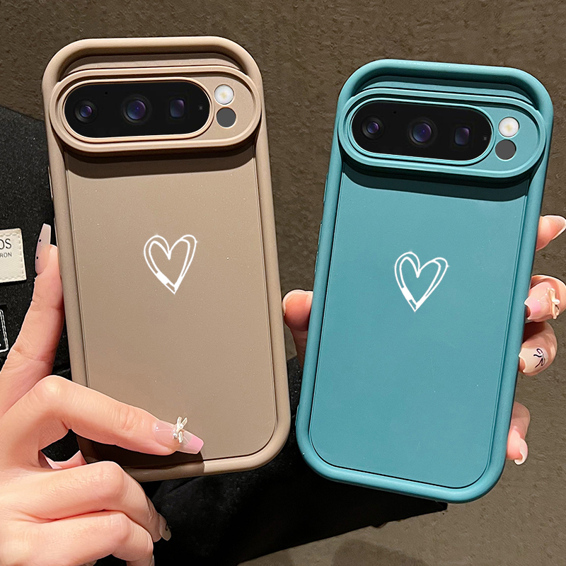 Simple Love Pattern Soft Case  - đánh giá và giá Google Pixel 8A