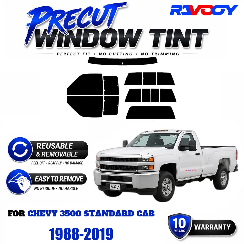 RAVOOY Precut Window Tint, Reu - đánh giá và giá Air Bubble Remover