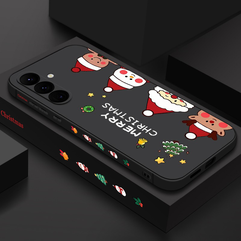 Christmas Snowman Print Phone  - đánh giá và giá Samsung Galaxy A55